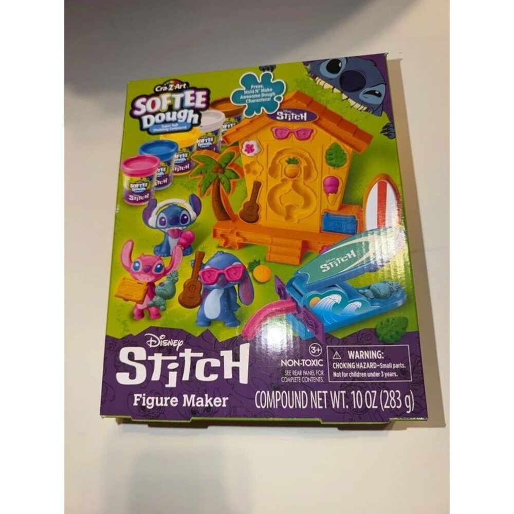 Stitch, soft dough play kit